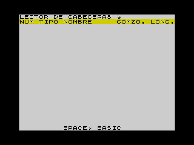 Lector de Cabeceras image, screenshot or loading screen