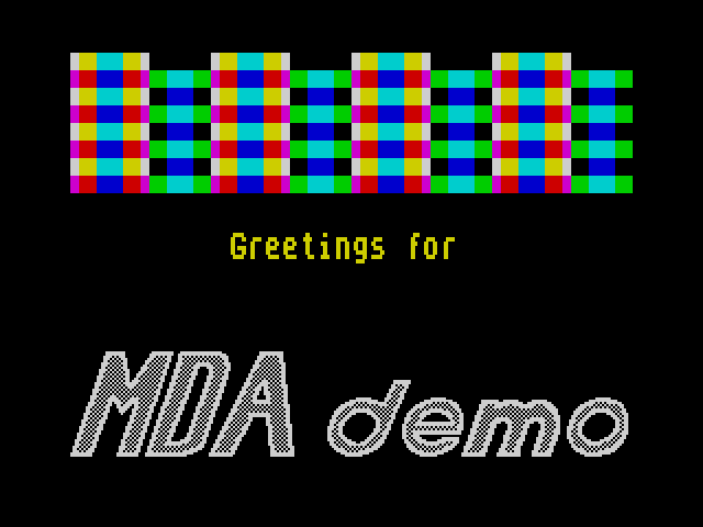 MDA Demo image, screenshot or loading screen