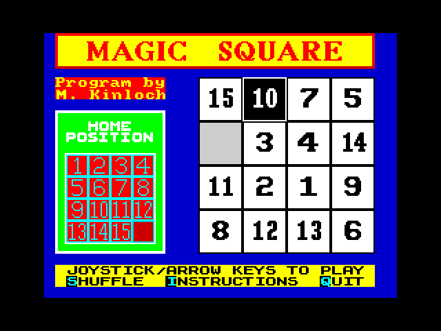 Magic Square image, screenshot or loading screen