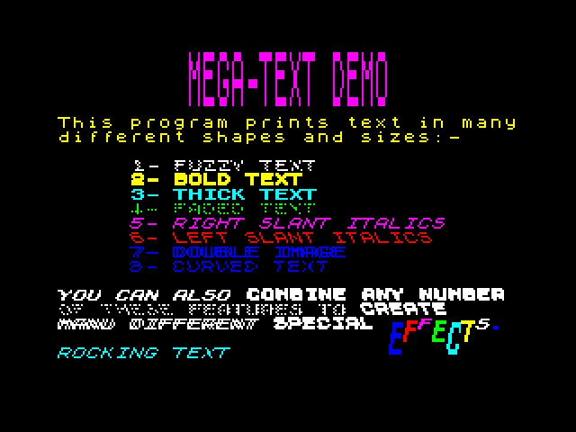Mega-Text image, screenshot or loading screen