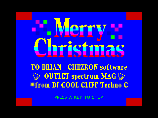 Musical Christmas Greeting image, screenshot or loading screen