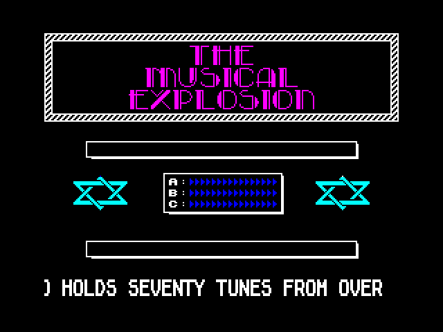 The Musical Explosion image, screenshot or loading screen