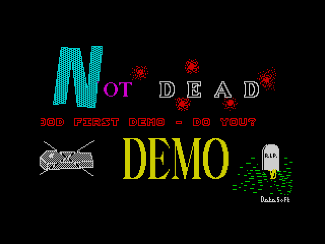 Not Dead Demo image, screenshot or loading screen
