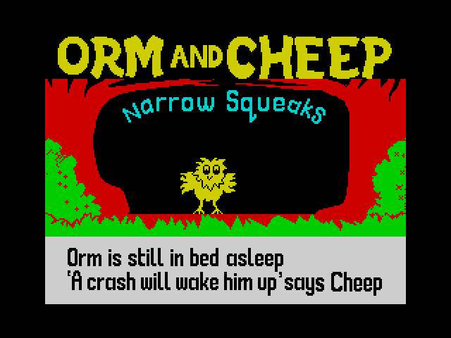 Orm and Cheep: Narrow Squeaks image, screenshot or loading screen