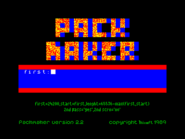 Packmaker image, screenshot or loading screen