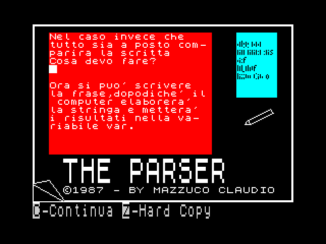 The Parser image, screenshot or loading screen