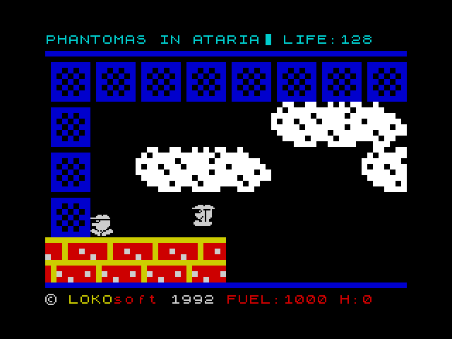 Phantomas in Atari Land image, screenshot or loading screen