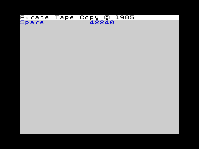 Pirate Tape Copy image, screenshot or loading screen