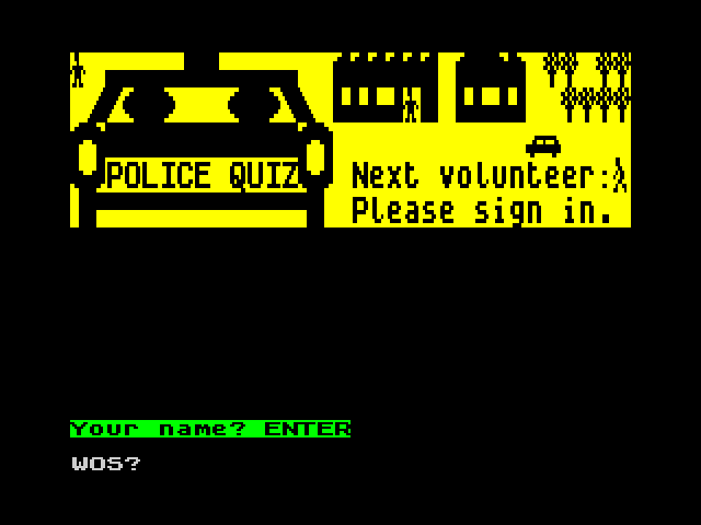 Police Quiz image, screenshot or loading screen
