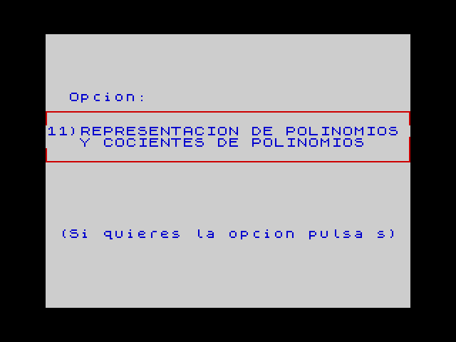 Polinomios III image, screenshot or loading screen