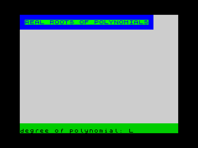Polynomials image, screenshot or loading screen