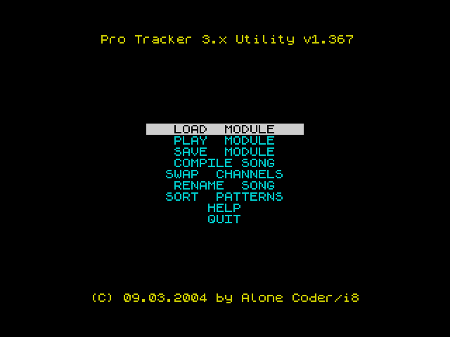 Pro Tracker 3.x Utility image, screenshot or loading screen