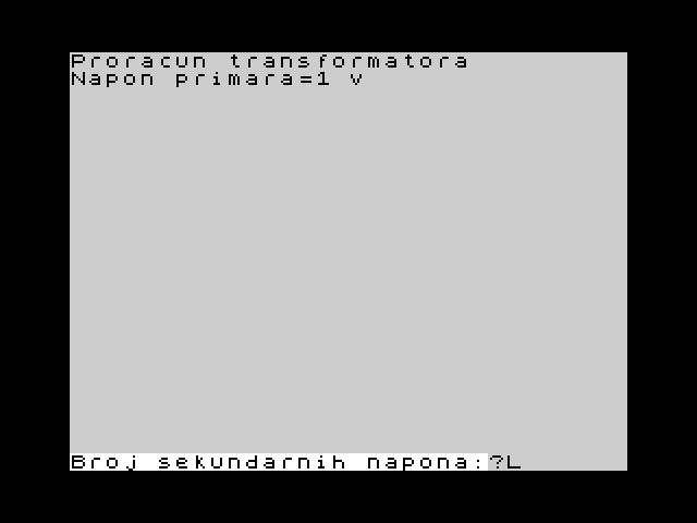 Proracun Transformatora image, screenshot or loading screen