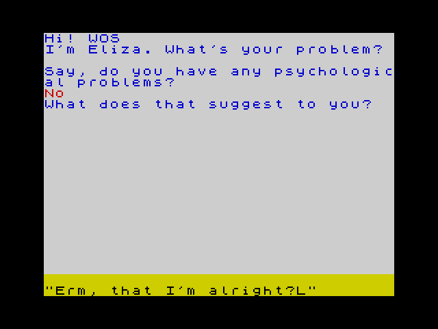 Psycho (Eliza) image, screenshot or loading screen