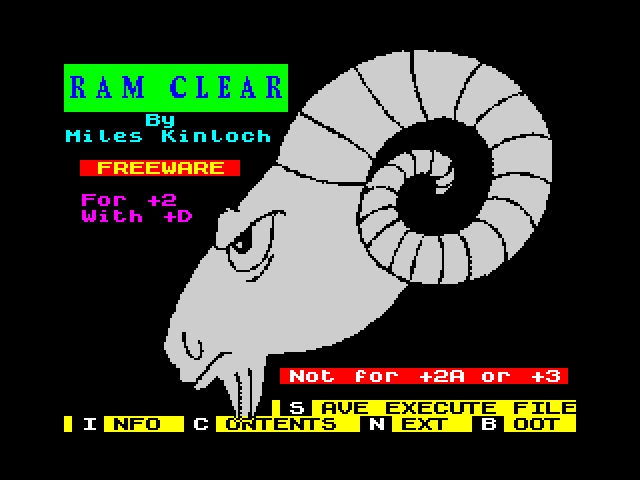 RAM Clear image, screenshot or loading screen