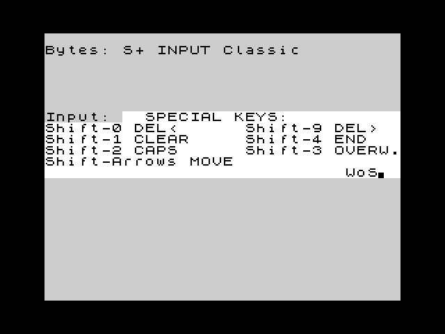 SUPER INPUT Classic image, screenshot or loading screen