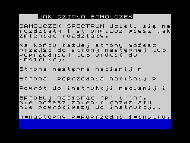 Samouczek Spectrum image, screenshot or loading screen