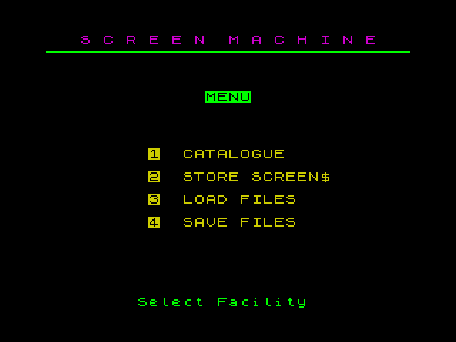 Screen Machine image, screenshot or loading screen
