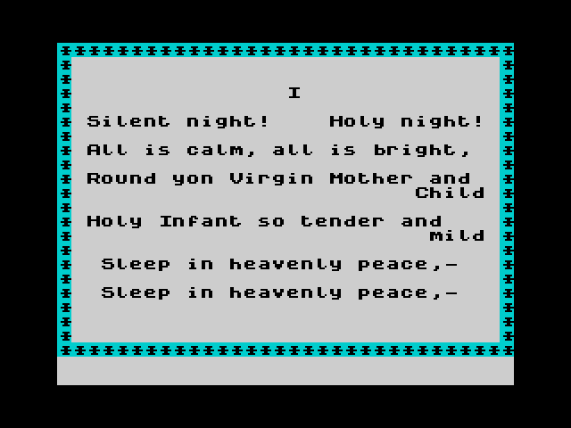 Silent Night image, screenshot or loading screen