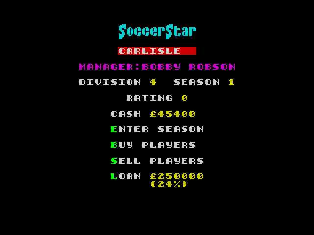 Soccer Star image, screenshot or loading screen