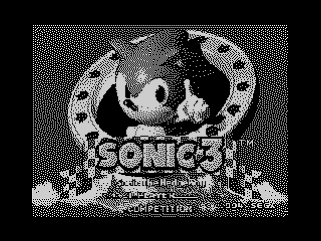 Sonic the Hedgehog 3 Intro image, screenshot or loading screen