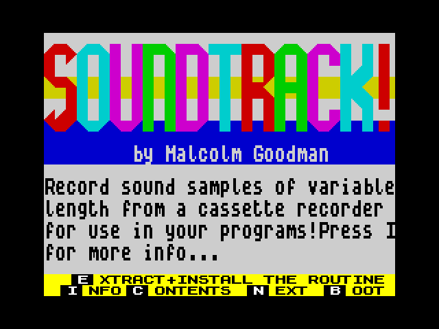 Soundtrack image, screenshot or loading screen