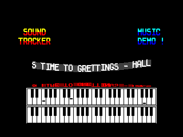 Soundtracker Music Demo image, screenshot or loading screen