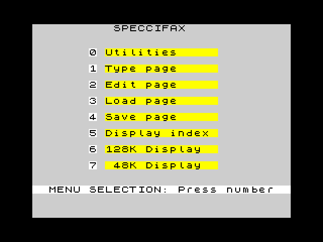 Speccifax Graphics Package image, screenshot or loading screen