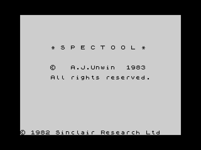 Spectool image, screenshot or loading screen