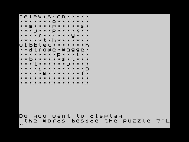 Spectrum Scrabble image, screenshot or loading screen