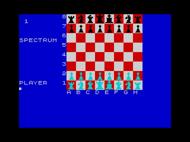 Spectrum Voice Chess image, screenshot or loading screen