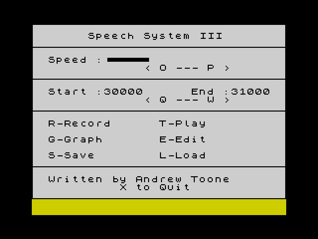 Speech System 3 image, screenshot or loading screen