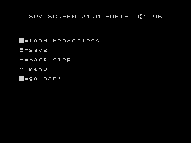 Spy Screen image, screenshot or loading screen