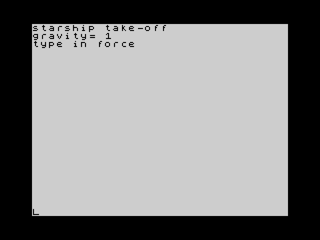 Starship Take-Off image, screenshot or loading screen