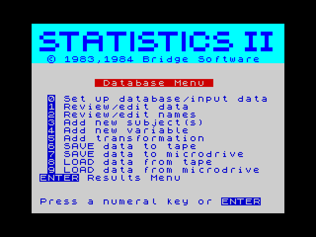 Statistics II image, screenshot or loading screen