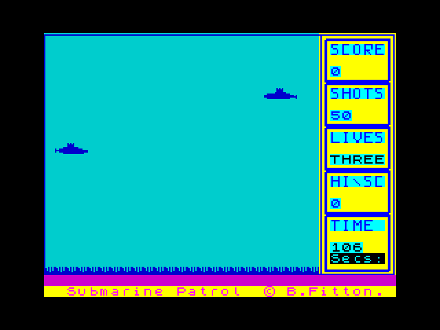 Submarine Patrol image, screenshot or loading screen