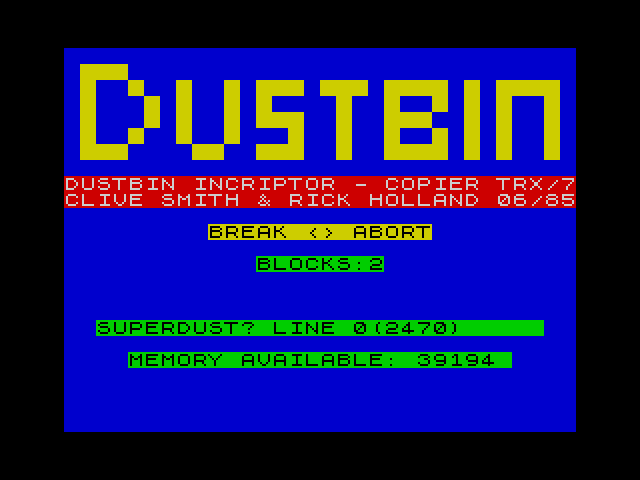 Super Dustbin image, screenshot or loading screen