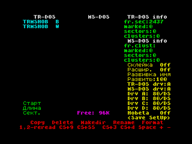 TR-DOS/MS-DOS Converter image, screenshot or loading screen