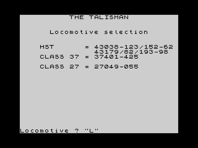 Talisman image, screenshot or loading screen