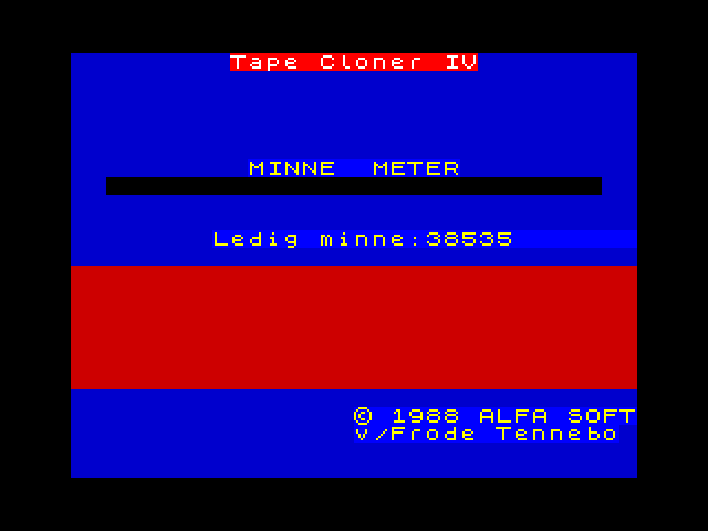 Tape Cloner IV image, screenshot or loading screen