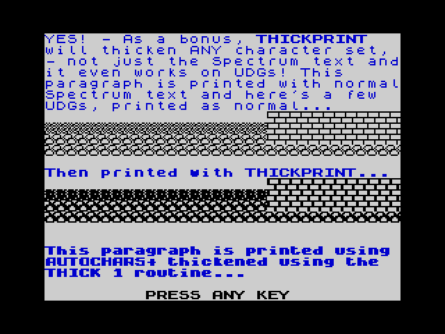Thickprint image, screenshot or loading screen