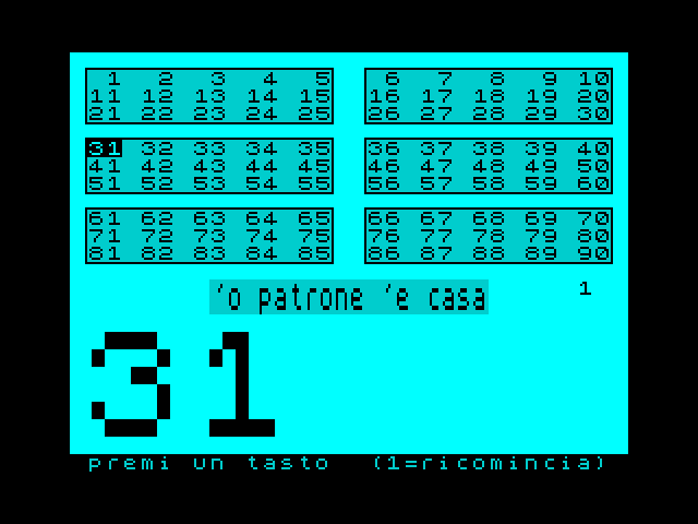 Tombola Napoletana image, screenshot or loading screen