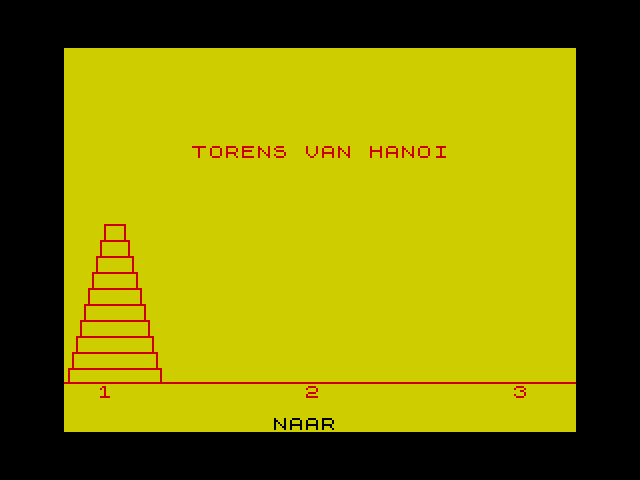 Torens van Hanoi image, screenshot or loading screen