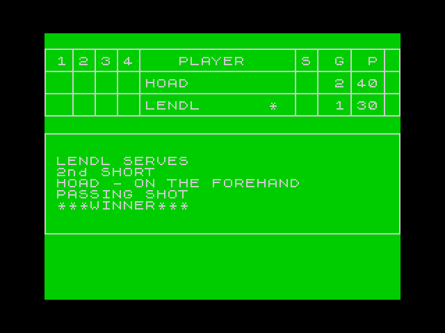Tournament Tennis image, screenshot or loading screen