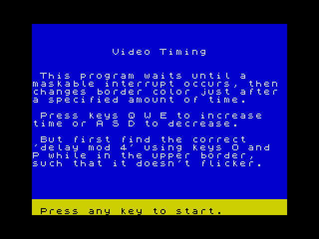 VideoTime image, screenshot or loading screen