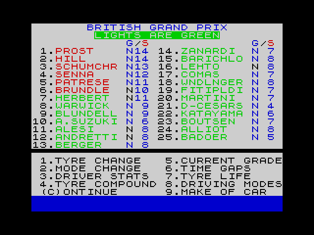 World of Grand Prix Racing - 1993 image, screenshot or loading screen