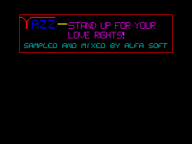 Yazz - Stand Up For Your Love Rights image, screenshot or loading screen