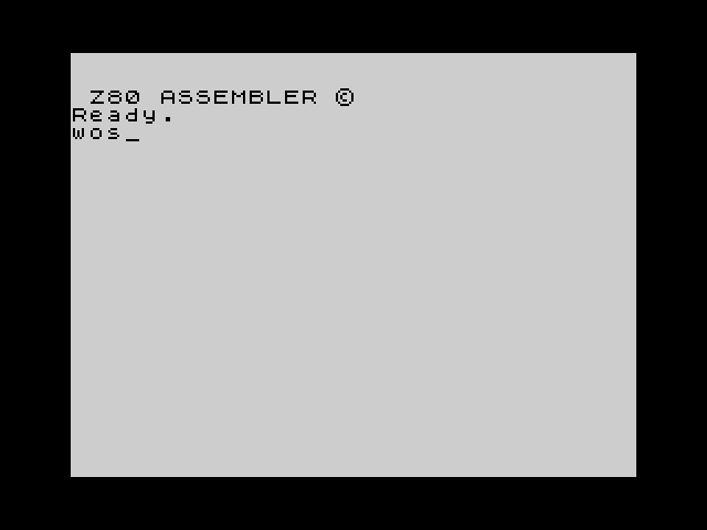 Z80 Toolkit image, screenshot or loading screen