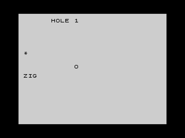 Zigzag Golf image, screenshot or loading screen