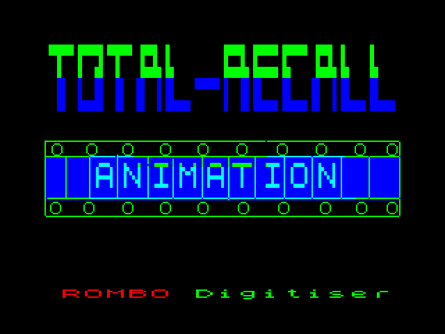 Total Recall Animation image, screenshot or loading screen